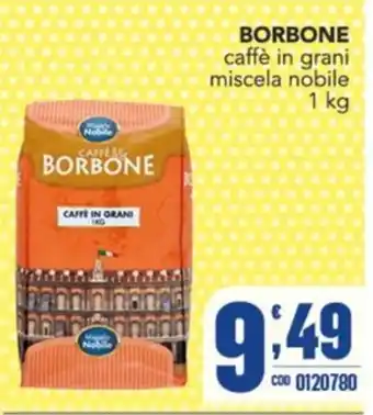 Caffè in grani Borbone
