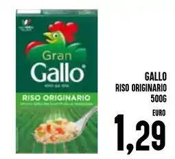 Al Discount Gallo riso originario offerta