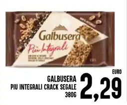 Al Discount Galbusera Più Integrali Crack Segale offerta