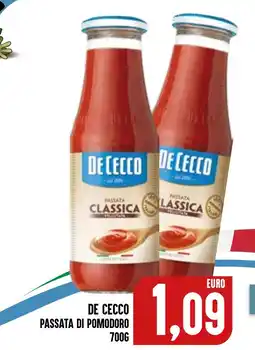 Al Discount De Cecco Passata di Pomodoro offerta