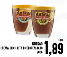 Al Discount Nutkao crema bicch rita bicolore/cacao offerta