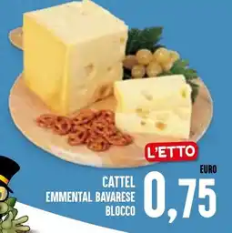 Al Discount Cattel Emmental Bavarese Blocco offerta