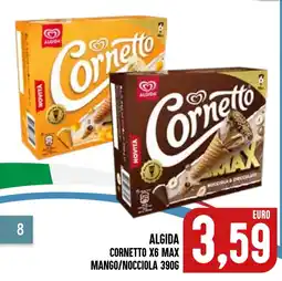 Al Discount Algida Cornetto X6 Max offerta