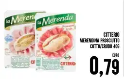 Al Discount la Merenda Merendina Prosciutto offerta