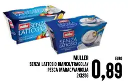 Al Discount Muller senza lattosio bianco offerta