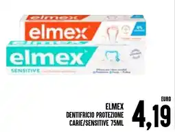 Al Discount Elmex dentifricio protezione carie/sensitiva offerta