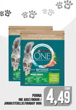Al Discount Purina One Adult/Indoor/Junior/Sterilcat/Urinary offerta