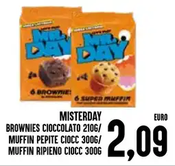 Al Discount Misterday brownies cioccolato offerta