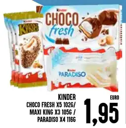 Al Discount Kinder Choco Fresh offerta