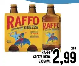 Al Discount Raffo grezza birra offerta