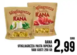 Al Discount Rana sfogliagrezza pasta ripiena offerta