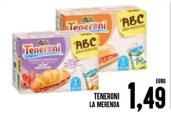 Al Discount Teneroni la merenda offerta