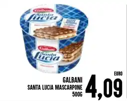 Al Discount Galbani Santa Lucia Mascarpone offerta