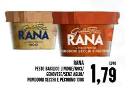 Al Discount Rana pesto basilico limone/noci/genovese/senza aglio/pomodori secchi e pecorino offerta