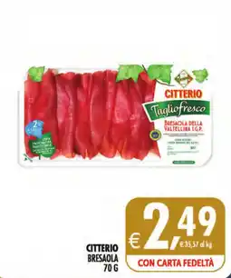 Decò Local Citterio Bresaola offerta