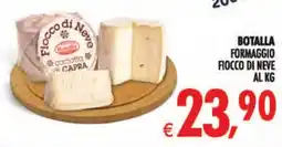 Decò Local Fiocco di Neve caciotta di capra offerta