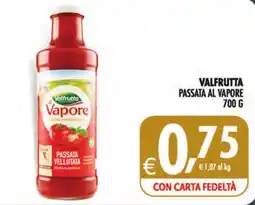 Decò Local Valfrutta passata al vapore offerta