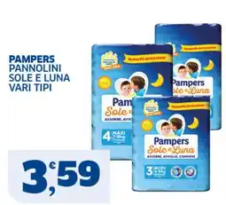 Il Punto Sigma Pampers pannolini sole e luna offerta