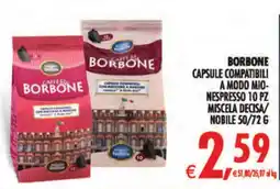 Decò Local Caffè Borbone offerta