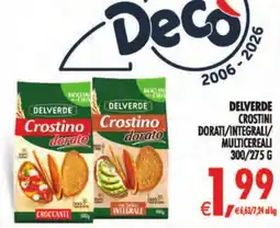 Decò Local Delverde Crostino dorato offerta