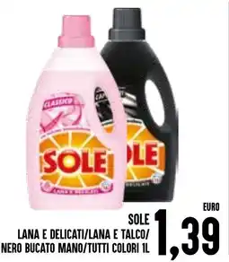 Al Discount Sole lana e delicati offerta