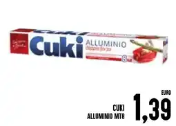 Al Discount Cuki alluminio offerta