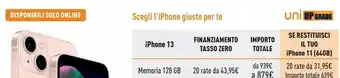 Unieuro Iphone 13 128gb rosa offerta