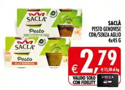 Decò Local Saclà Pesto alla genovese offerta
