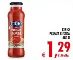 Decò Local Cirio passata rustica offerta