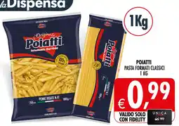 Decò Local Poiatti pasta formati classici offerta