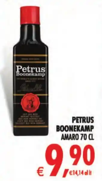 Decò Local Petrus Boonekamp Amaro offerta