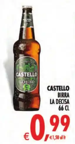 Decò Local Castello birra la decisa offerta