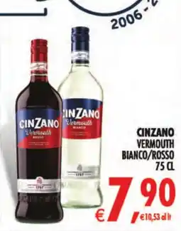 Decò Local Cinzano Vermouth Bianco/Rosso offerta