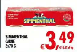 Decò Local Simmenthal carne offerta