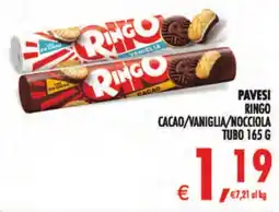 Decò Local Pavesi Ringo Cacao/Vaniglia/Nocciola offerta