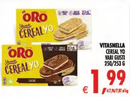 Decò Local Vitasnella Cereal Yo offerta