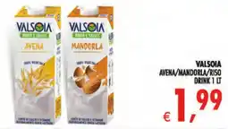 Decò Local Valsòia Avena/Mandorla/Riso Drink offerta