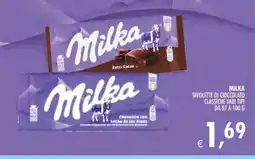Decò Local Milka Tavolette di cioccolato classiche offerta