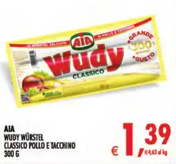 Decò Local AIA Wudy Würstel Classico Pollo e Tacchino offerta