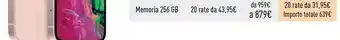 Unieuro Iphone 13 mini 256gb rosa offerta
