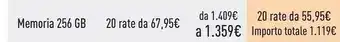 Unieuro Iphone 13 pro max 256gb grafite offerta