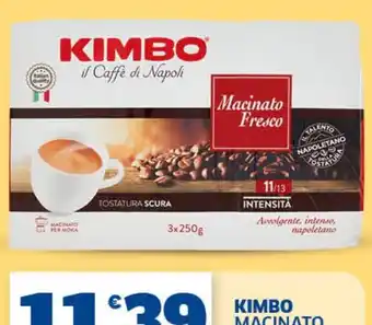 Kimbo macinato fresco