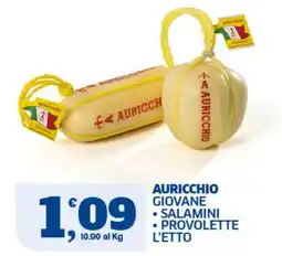 Il Punto Sigma Auricchio giovane salamini provolette offerta