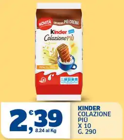 Il Punto Sigma Kinder Colazione Più offerta