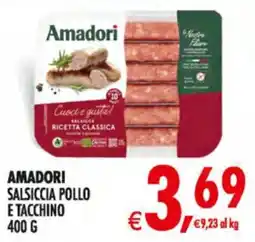 Decò Local Amadori Salsiccia Pollo e Tacchino offerta