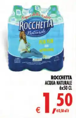 Decò Local Rocchetta acqua naturale offerta