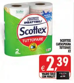 Decò Local Scottex cartaspugna tuttofare offerta