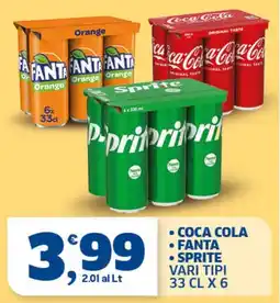 Il Punto Sigma Coca Cola, Fanta, Sprite offerta