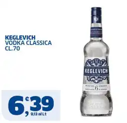 Il Punto Sigma Vodka Classica Keglevich offerta