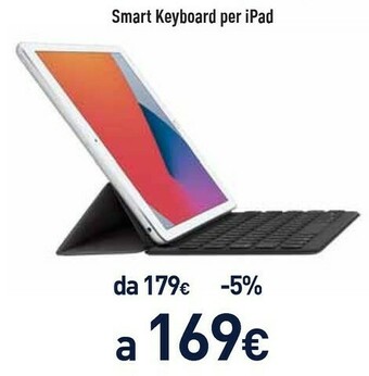 Unieuro Smart keyboard per ipad offerta